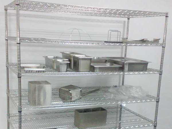 不锈钢物料架价格实惠-电子厂无尘车间物料架图片