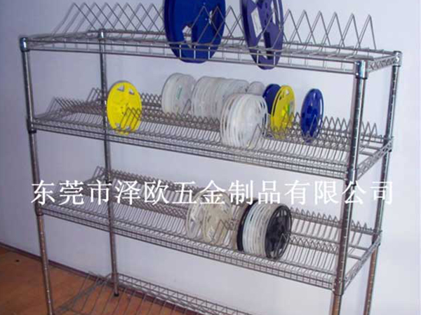 龙海SMT料盘架防静电周转车储存料盘车大小料盘架厂家直销