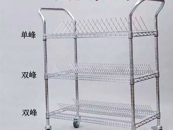 敦煌SMT料盘存放车单双峰料盘存放车防静电周转车无尘车间货架