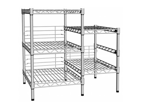 中山防静电置物架批发-中山镀铬置物架价格-中山线网置物架订做
