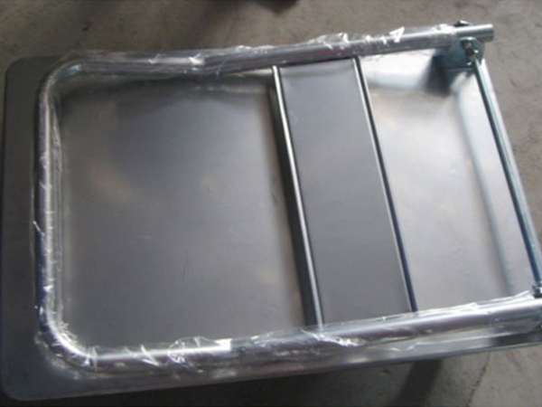 郑州304不锈钢平板手推车静音拉货小推车折叠不锈钢手推车批发